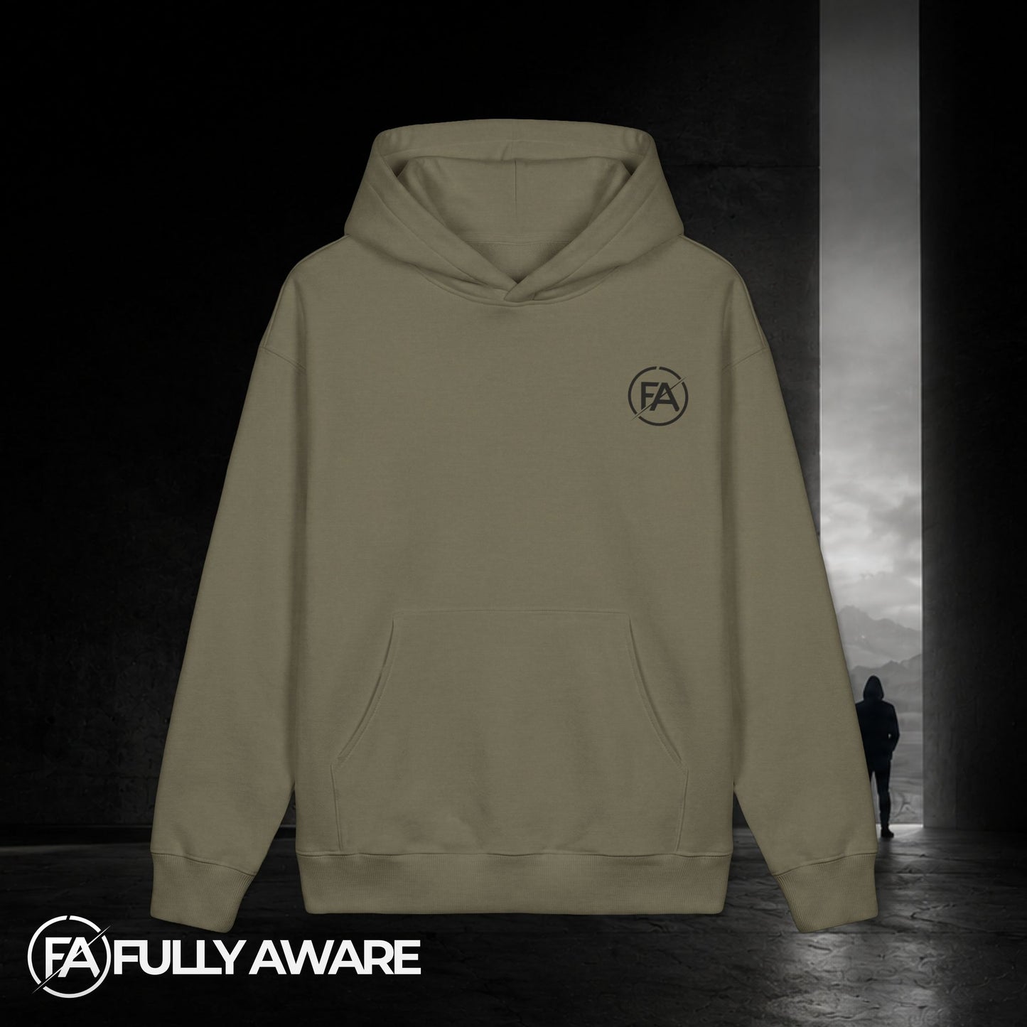 FULLY AWARE. You Are Not Alone. | Premium Heavyweight Oversized Hoodie