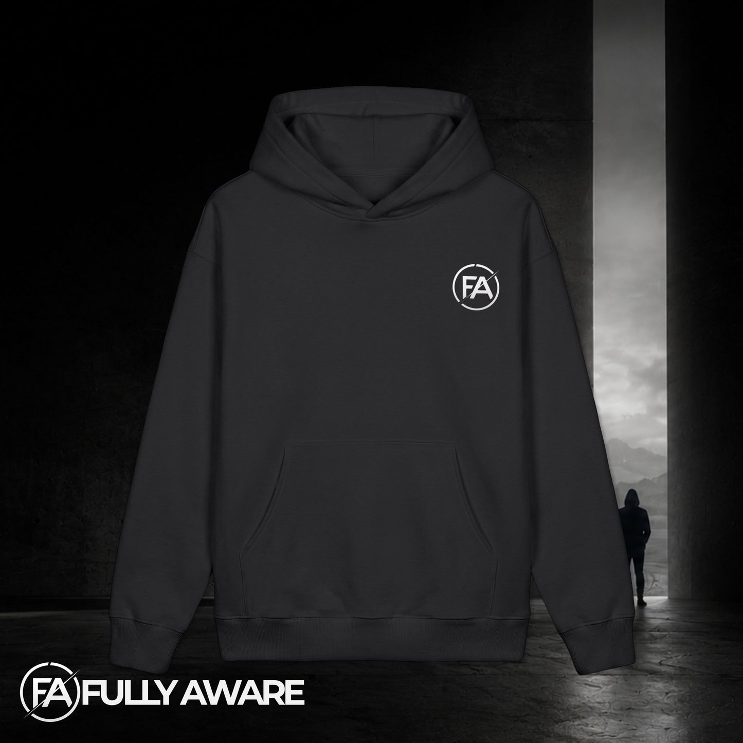 FULLY AWARE. QUESTION EVERYTHING. | Premium Heavyweight Oversized Hoodie